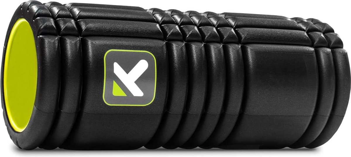 Trigger Point Foam Roller Grid - fasciarol (33cm) met geribbeld oppervlak, voor spierherstel en mobiliteit