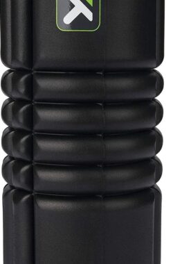 TriggerPoint – The Grid Travel – Zwart/Lime – Foam Roller – Massage Roller – Yoga – Pilates – Fitness – Rugmassage