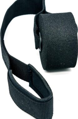 Tweelaagse premium weerstandsbanden met videocursus en tas – De fitnessband met praktisch weerstandsniveau in KG op de band – Perfect voor crossfit, calisthenics en fitness