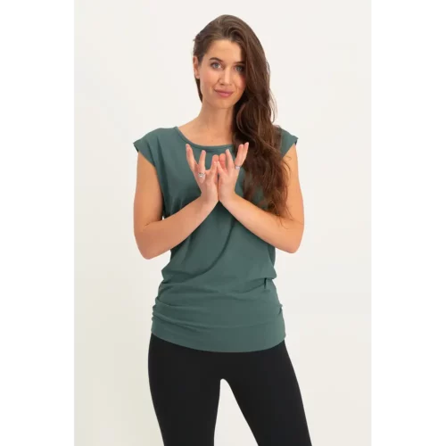 Urban Goddess Asana Duurzame Yoga Top - Forest