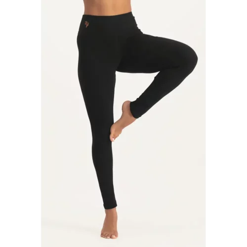 Urban Goddess Bhaktified Zwarte Yoga Legging– Onyx Black