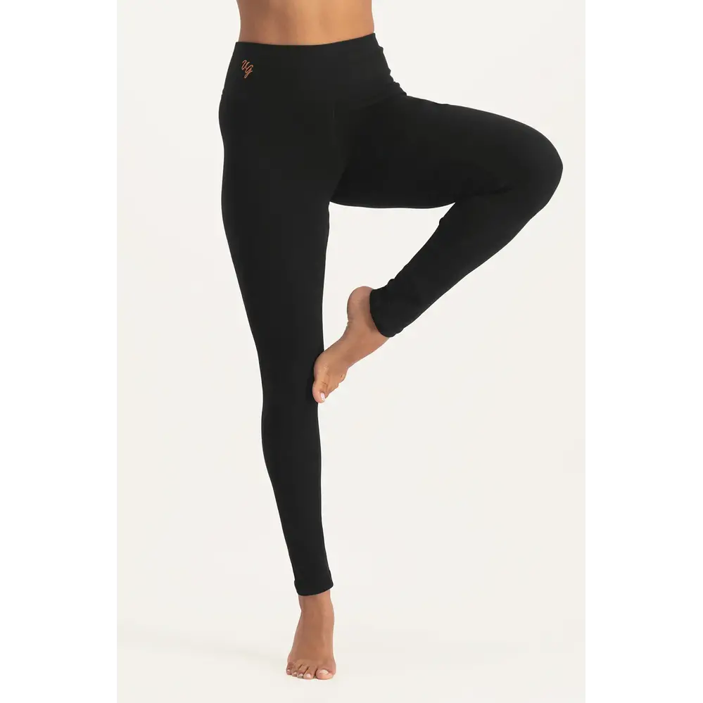 Urban Goddess Bhaktified Zwarte Yoga Legging– Onyx Black