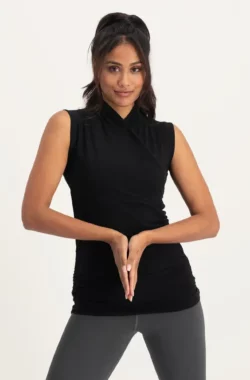 Urban Goddess Good Karma Duurzame Yoga Top – Onyx Black