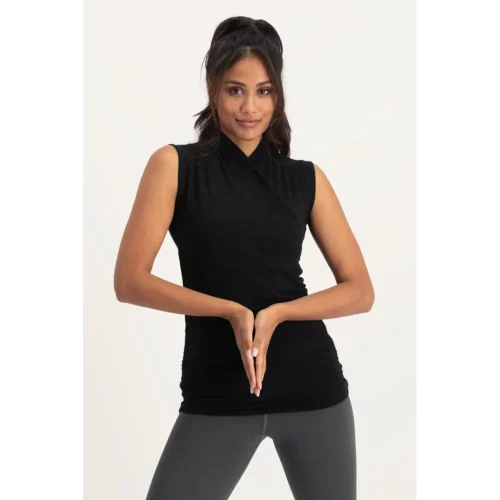 Urban Goddess Good Karma Duurzame Yoga Top - Onyx Black