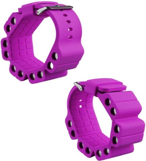 Verstelbare Pols Gewichten - Pols Enkel Gewichten Armband Voor Oefening Jogging - Yoga Gymnastiek Aerobics Pilates (zwart)