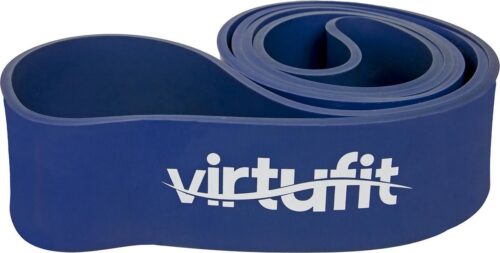 VirtuFit Resistance Band - Weerstandsband Pro - Fitness Elastiek - Extra Sterk (64 mm) - Blauw - Full Body Workout - CrossFit - Thuis Sporten - Yoga & Fitness