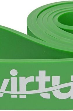 VirtuFit Resistance Band – Weerstandsband Pro – Fitness Elastiek – Sterk (45 mm) – Groen – Full Body Workout – CrossFit – Thuis Sporten – Yoga & Fitness