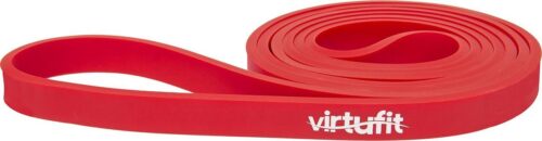 VirtuFit Resistance band - Weerstandsband Pro - Fitness Elastiek - Extra Licht (15 mm) - Rood - Full Body Workout - CrossFit - Thuis Sporten - Yoga & Fitness