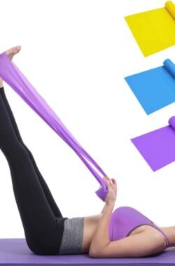 Weerstandsbanden Set – Huidvriendelijk – Verschillende Weerstandsniveaus – Draagbaar – Fitness en Yoga Accessoires