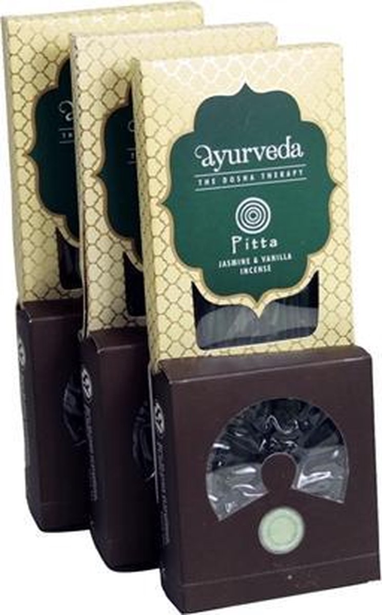 Wierook Ayurveda Jasmine & Vanilla (Pitta) - 3 stuks á 25 gram