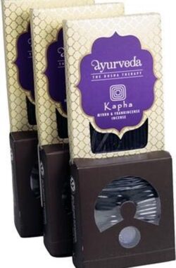 Wierook Ayurveda Myrrh & Frankincense (Kapha) – 3 stuks á 25 gram