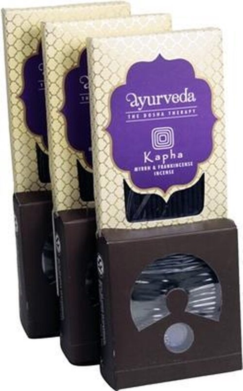 Wierook Ayurveda Myrrh & Frankincense (Kapha) - 3 stuks á 25 gram