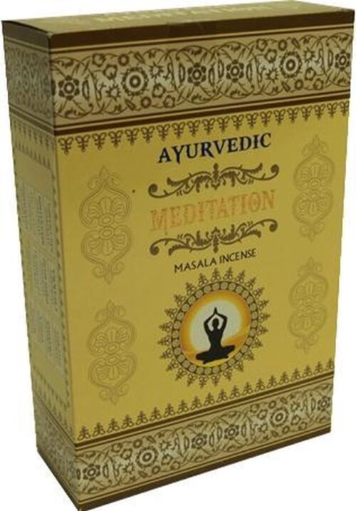 Wierook Ayurvedische masala Meditatie - 10 g - (12st.) - M