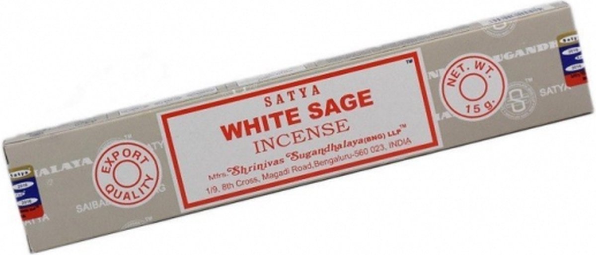 Wierook Satya White Sage / witte salie