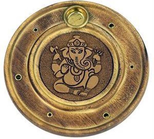 Wierook en kegeltjes brander Ganesh - 10 cm