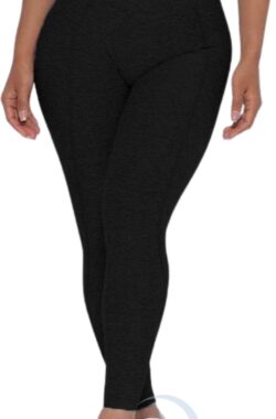 Workout Legging – Sportlegging Dames – Yoga Legging – High Waist Legging – Fitness Legging – Yoga Kleding Dames – Yoga Broek Dames – Sportkleding Dames – Sportbroek Dames – Dames Legging & Shapewear Dames – Active | Luminatic® | Zwart | M