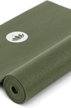 XL Yogamat, 5 mm dik, huidvriendelijk en getest op schadelijke stoffen, voor beginners en gevorderden, professionele mat voor yoga, pilates, sport en training