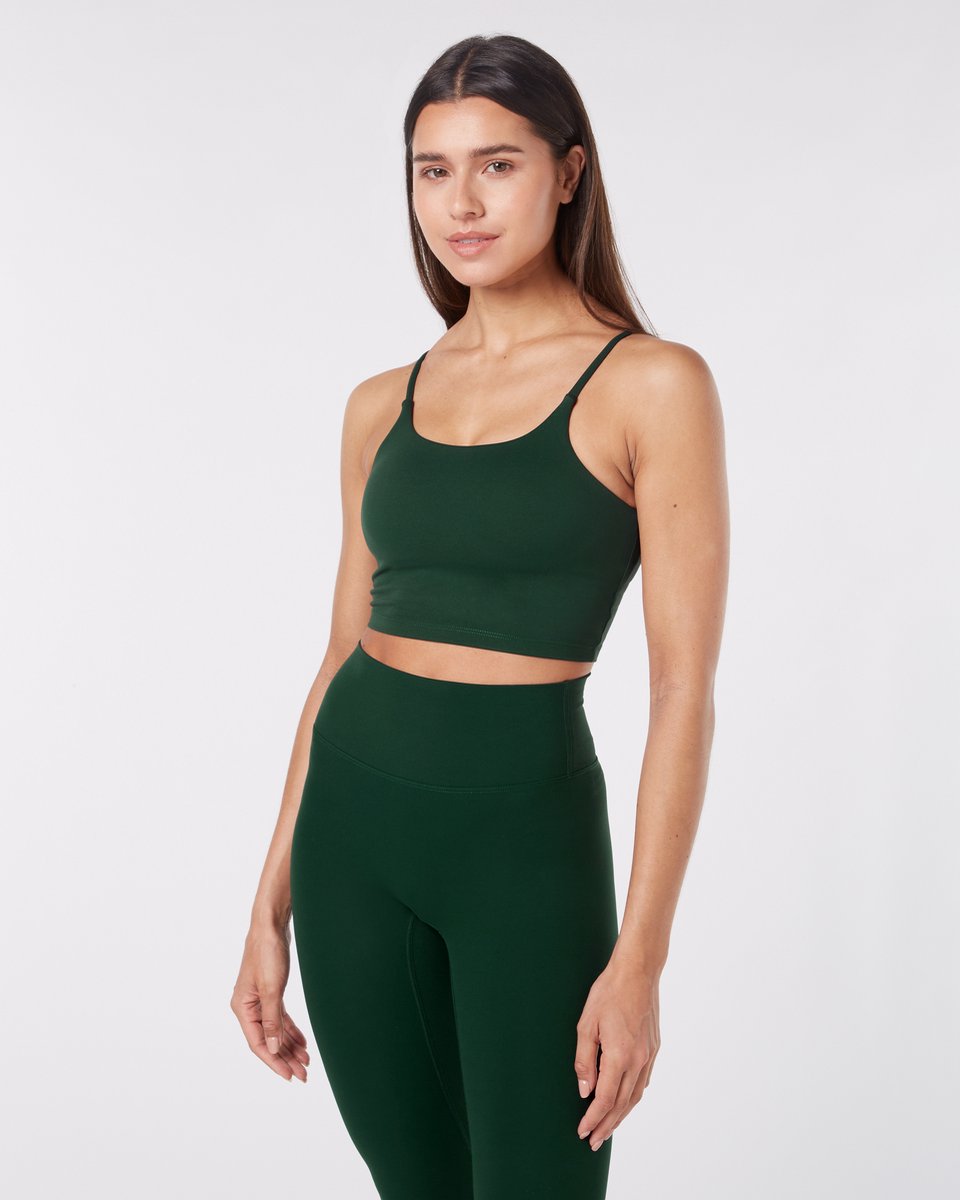 YO-GAYA - Sport BH - Jungle Green - Maat - S - Fitness - Sportkleding