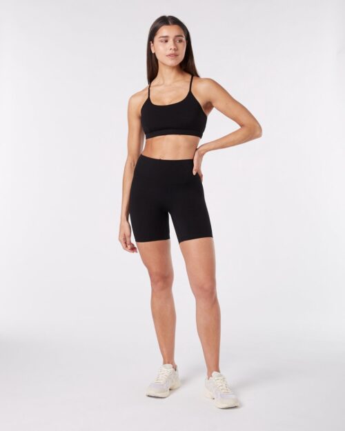 YO-GAYA - Ultra Shorts Legging - Zwart - Maat - L - Fitness - Sportkleding