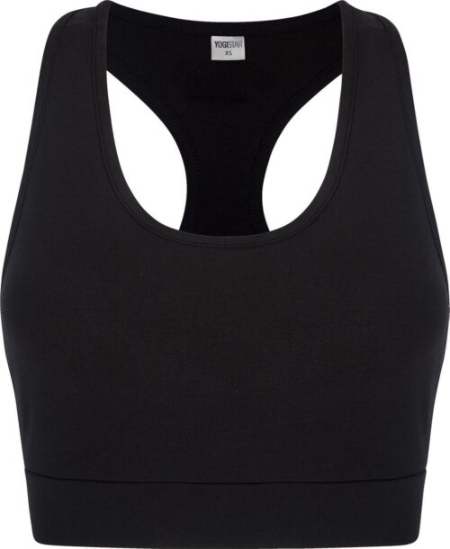 Yoga-Bra "Balance" - jet black XS BH accessoire YOGISTAR