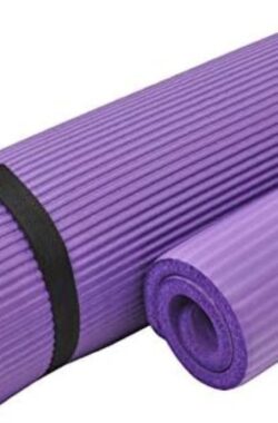 Yoga Mat Extra Dik – Fitness Mat Extra Dik – Paars