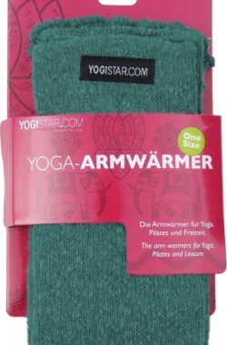 Yoga-armwarmers emerald green – wol Armwarmers YOGISTAR