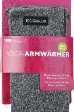 Yoga-armwarmers graphit – katoen Armwarmers YOGISTAR