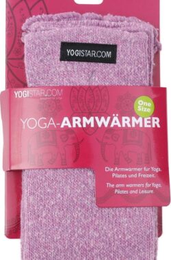 Yoga-armwarmers rose – katoen Armwarmers YOGISTAR