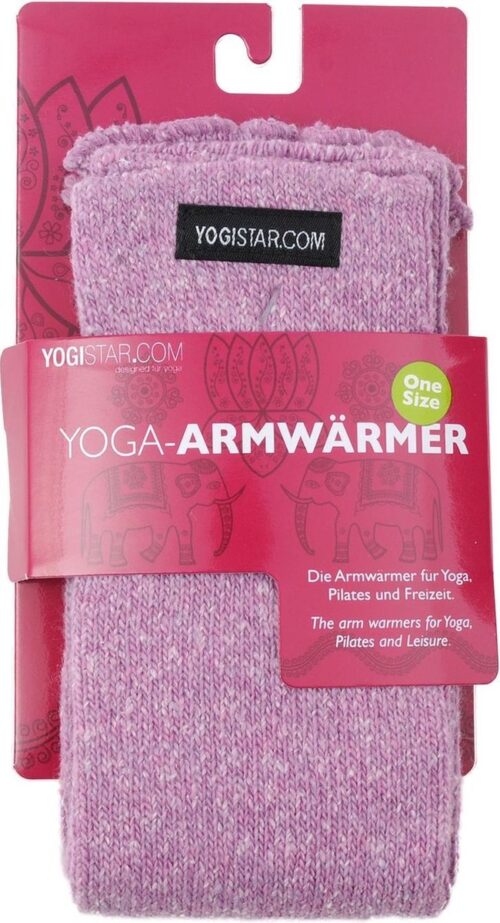 Yoga-armwarmers rose - katoen Armwarmers YOGISTAR