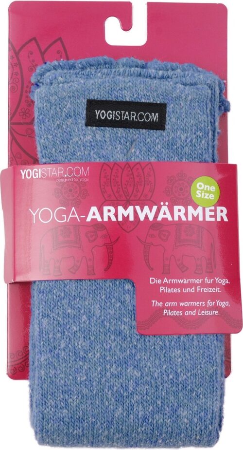 Yoga-armwarmers saphire blue - katoen Armwarmers YOGISTAR