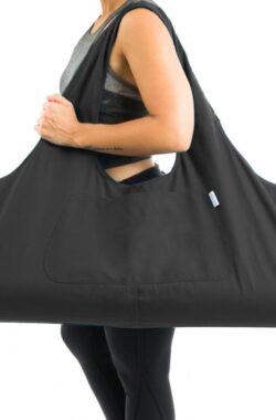 Yogamat tas, grote yogamat draagtas, draagtas met zijvak