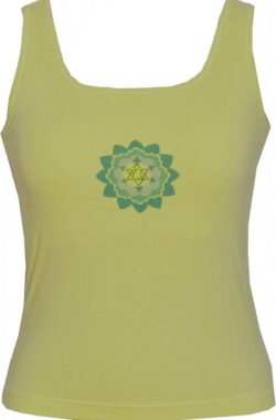 Zamkara Yoga Tank Top Ambala Lemon Green S