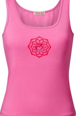 Zamkara Yoga Tank Top Ambala Pink S