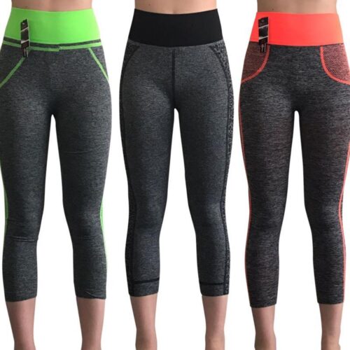 yoga annex sportleggings capri model (3pack)