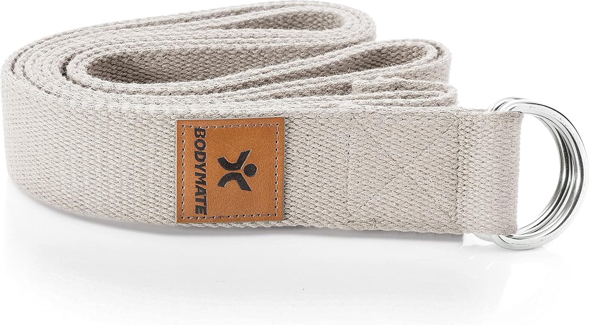 yogagordel, yogariemen, yoga strap, yogaband natuurlijk katoen, Stretching voor yoga fitness piltates