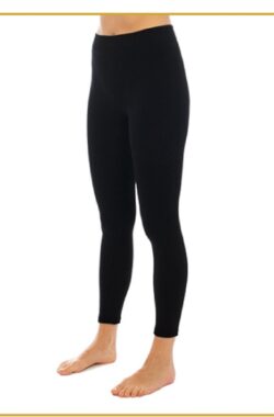 ATTREZZO® 2-pack Sportlegging – Dames – Maat L/XL – Legging – Thermolegging – Sportbroek