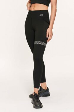 Active Panther Legging Cindy Solid pocket high waist Black, Dames Legging met Hoge Taille voor Vrouwen – Boterachtig Zacht Niet Transparante Legging Voor Buikcontrole, Plus-maat Workout Gym Yoga Rekbare Broek