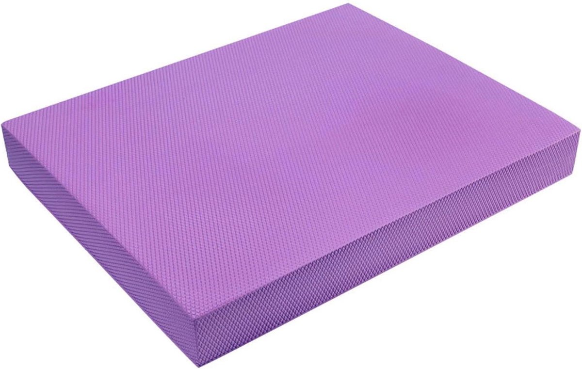 Balance Pad Oefening - TPE Foam Pad voor Balans Training - Platte Ondersteuning en Zacht Kussen - High Rebound Fitness - Yoga Mat voor Volwassenen en Reizen Balance trainer