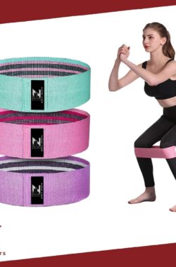 Booty Band – 3 Stuks – Resistance Band – Weerstandsbanden – Hip Thrust – Billen Trainer – Groen/Roze/Paars