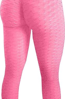 Miresa – Sexy Sportleggings / Fitness & Yoga High Waist Leggings – Roze – Maat M