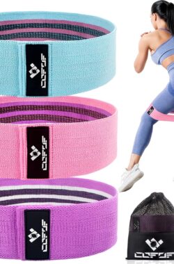 Resistance Bands Fitness Band, Booty Sports Bands Resistance Bands for Hip Leg Training, Strength Training, Muscle Building Yoga [Set of 3]