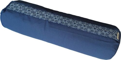 Samarali Yoga Bolster - 100% katoen - 20x60 cm - 3.5KG - 2 covers (buiten & binnen) - GOTS gecertificeerd