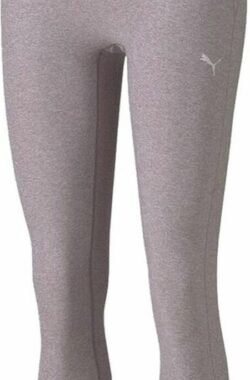 Sports Leggings Puma Studio Yogini Luxe Mesh Inset Grey Light mauve