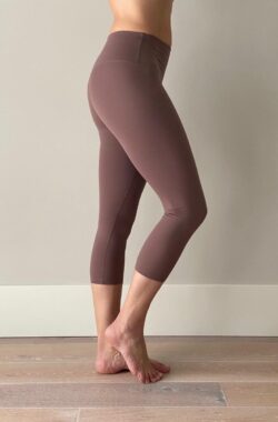 Ultimate Fit Fitnesslegging – High-Waisted Sportlegging 7/8 Sport / Yoga legging oud roze – S