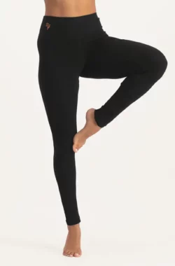 Urban Goddess Bhaktified Zwarte Yoga Legging– Onyx Black