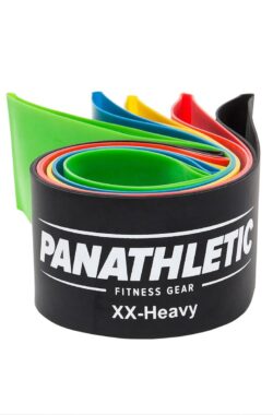 Weerstandsbanden, Set van 5 Banden – 5 Verschillende Weerstandsniveau’s, Handleiding met Oefeningen, eBook in het Nederlands, Opbergzakje – 5x fitness elastiek, resistance bands