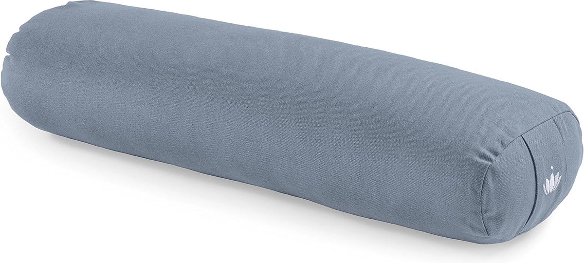 Yoga Bolster voor Yin Yoga - yogabolster met kapokvulling - wasbare overtrek van katoen - yogakussen geweldig voor resterende yoga (Special Edition)