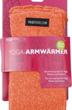 Yoga-armwarmers pumpkin apricot – wol Armwarmers YOGISTAR