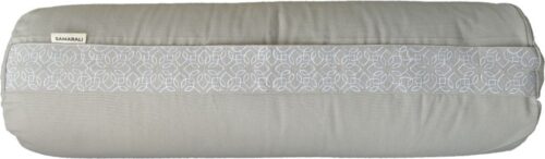 Yoga bolster Samarali - 100% katoen - 20x60 cm - 3.5KG - 2 covers (buiten & binnen) - GOTS gecertificeerd