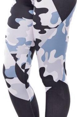 ZUMPREMA Camo blue Sport Legging